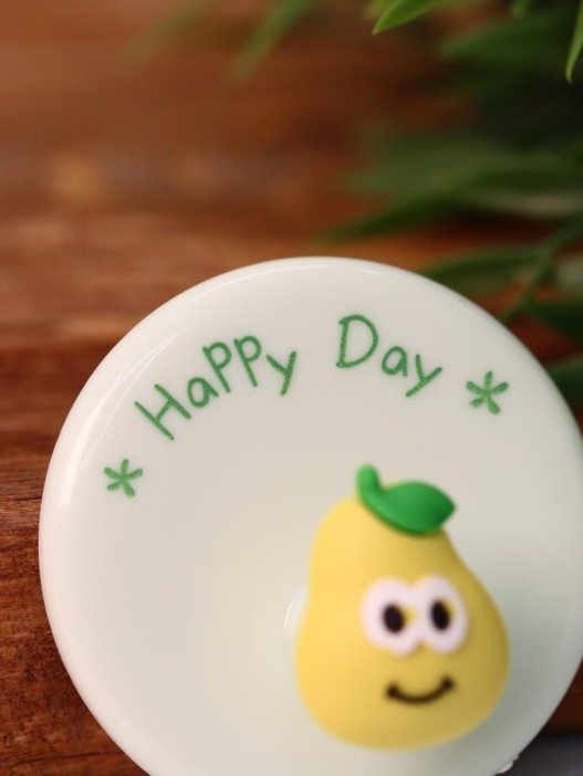 Крючок на липучке «Crazy pear», green 