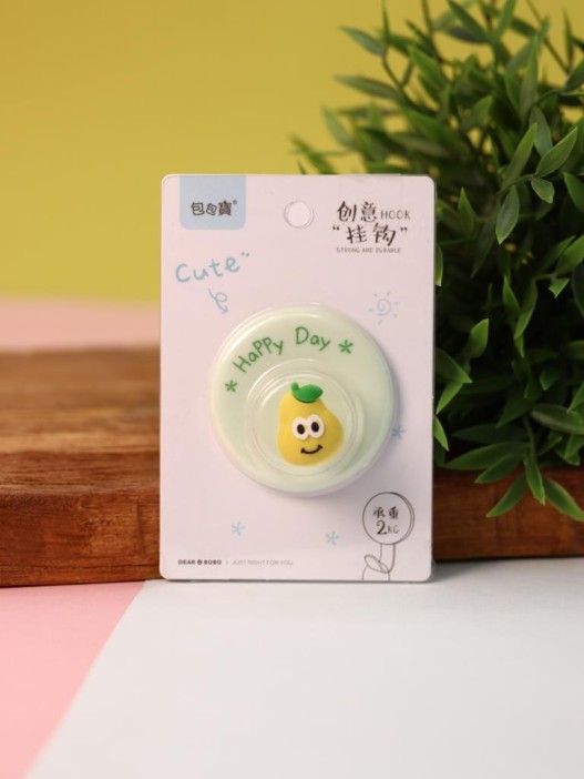 Крючок на липучке «Crazy pear», green 