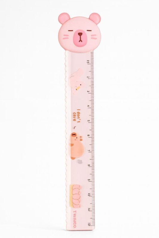 Линейка «Capybara measures», pink 