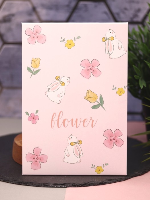 Зеркало &quot;Flower bunny&quot;, pink 