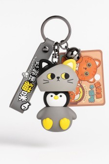 Брелок «Pretend to be a cat», gray