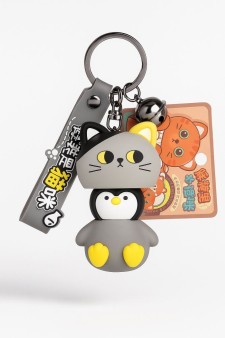 Брелок «Pretend to be a cat», gray