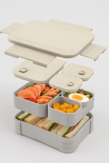 Ланчбокс "Multifunctional", grey (1100 мл)