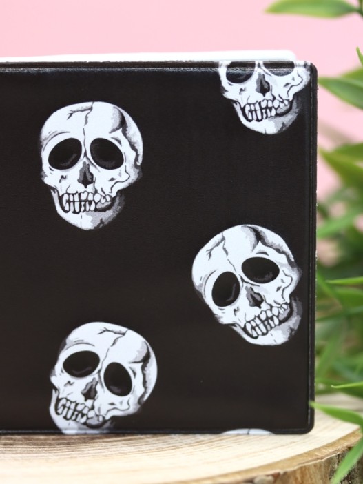 Обложка для студенческого «Skulls», плотность 600 мкм 