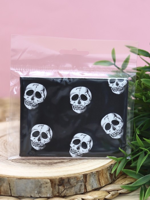 Обложка для студенческого «Skulls», плотность 600 мкм 