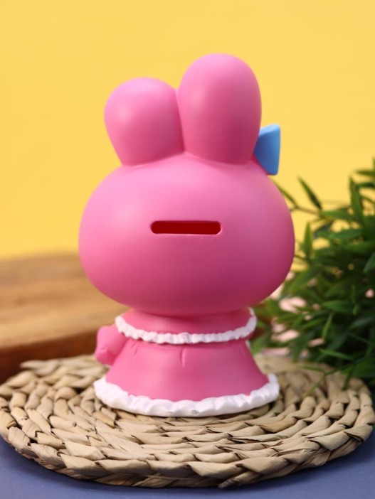 Копилка «Hare dress», hot pink 