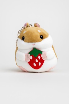 Плюшевый брелок "Candy hamster", brown (8 см)