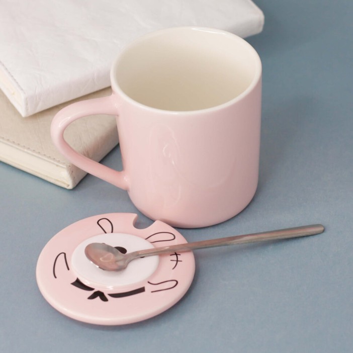 Кружка "Emotion hare", pink (345ml) 