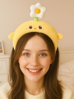 Плюшевый ободок GIRLY "Chick", yellow