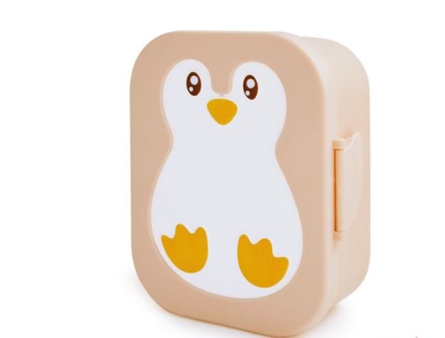 F949B Ланчбокс "Penguin" pink 