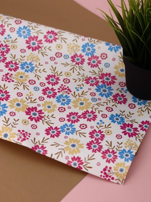 Упаковочная бумага «FlowerVeil» 1 рулон, 50*70 см 
