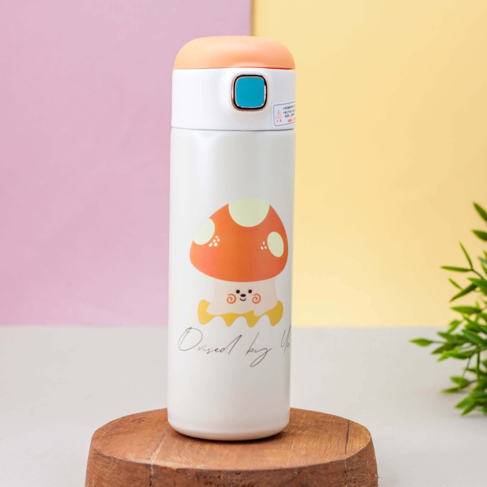 Термос "View mushroom", orange (420 ml) 