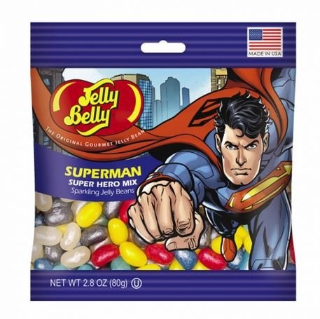 Драже жевательное Super Hero Superman 80 г 