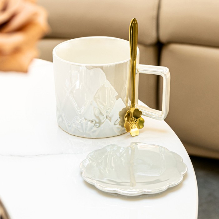 Кружка «Sparkle of pearls», white (300 ml) 