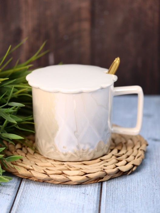 Кружка «Sparkle of pearls», white (300 ml) 