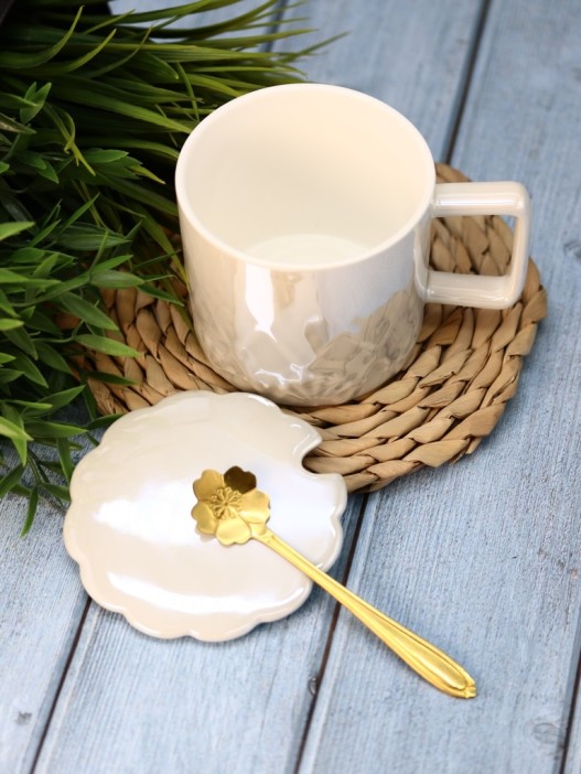 Кружка «Sparkle of pearls», white (300 ml) 