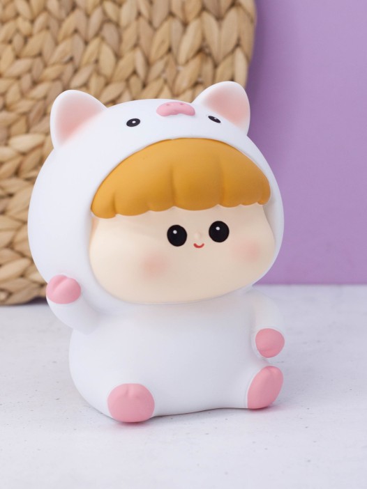 Копилка &quot;Baby piggy&quot;, white (16,5 см), пластик 