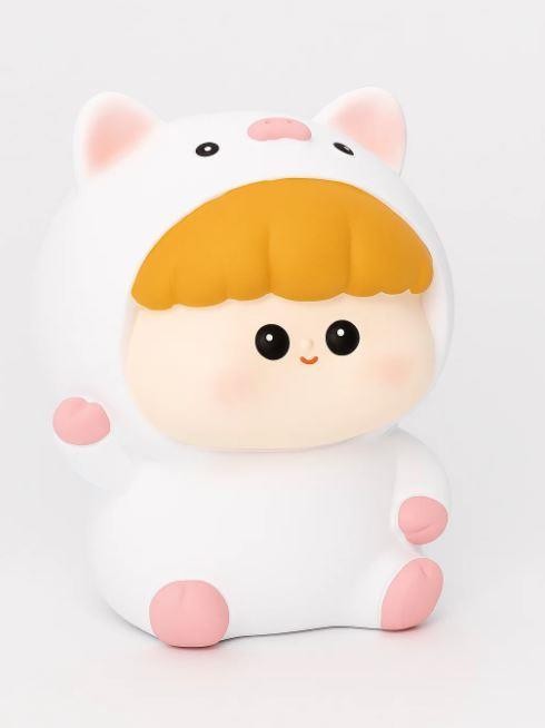 Копилка &quot;Baby piggy&quot;, white (16,5 см), пластик 