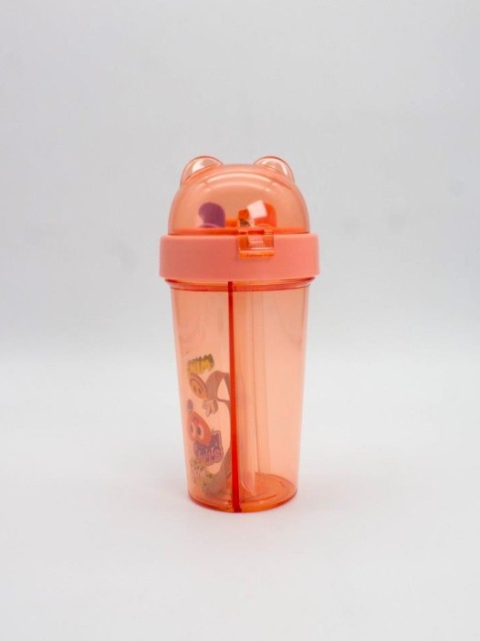 Тамблер с наклейками «Funny bear», red (420 мл) 