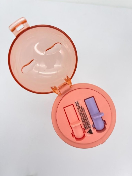 Тамблер с наклейками «Funny bear», red (420 мл) 