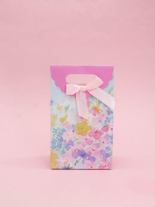 Пакет подарочный «Spring package», pink (12*20*6) 