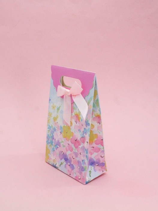 Пакет подарочный «Spring package», pink (12*20*6) 