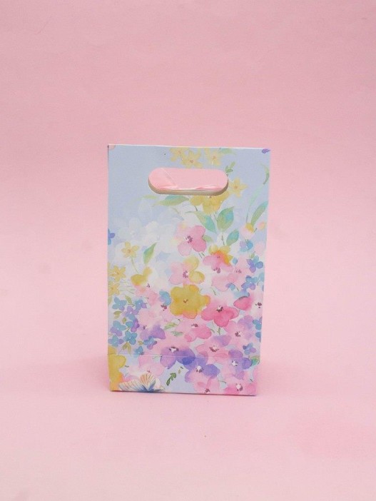 Пакет подарочный «Spring package», pink (12*20*6) 