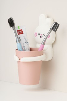 Настенный держатель для зубных щеток "Little Rabbit"