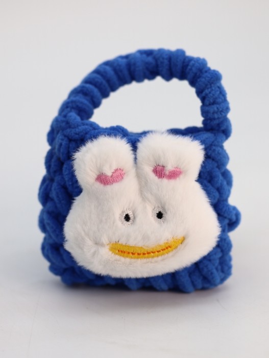 Сумочка для наушников &quot;Bunny&quot;, blue (11.5*9.5 см) 