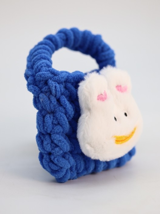 Сумочка для наушников &quot;Bunny&quot;, blue (11.5*9.5 см) 