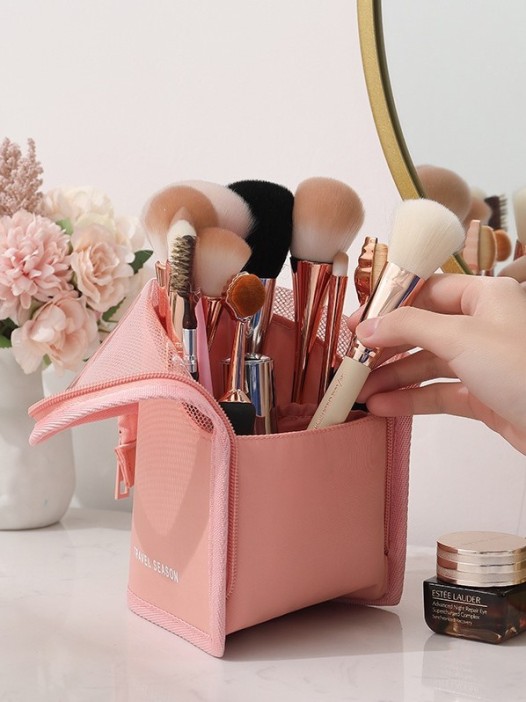 Косметичка - пенал &quot;Season&quot; pink, 24,5*13,5*13 см 