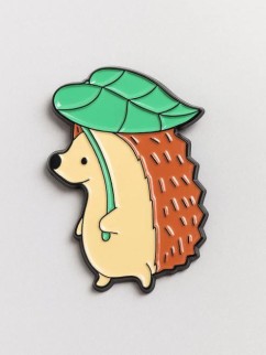 Значок &quot;Hedgehog leaf&quot;