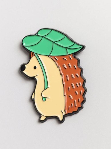 Значок "Hedgehog leaf"