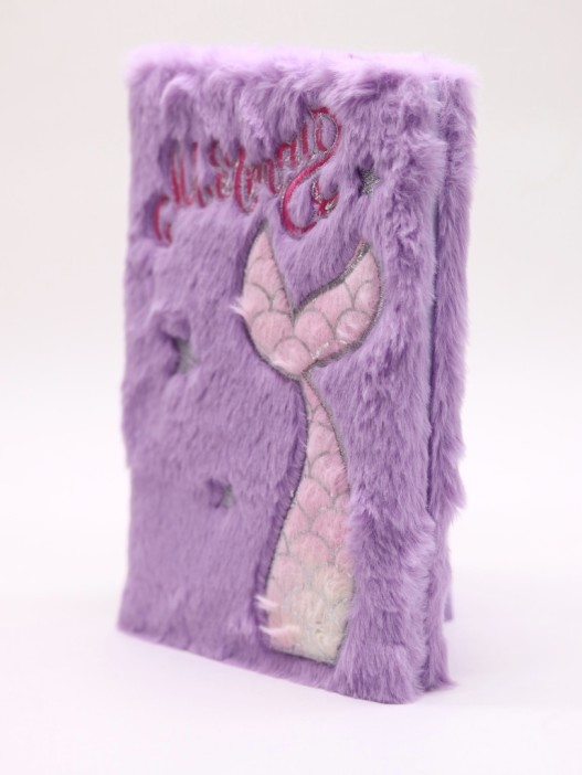 Блокнот плюшевый «Magic mermaid tail» (21,5*14,5 см) 