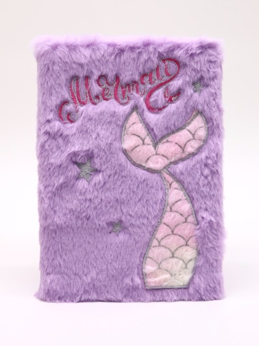 Блокнот плюшевый «Magic mermaid tail» (21,5*14,5 см) 