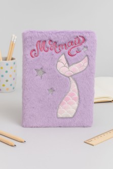 Блокнот плюшевый «Magic mermaid tail» (21,5*14,5 см)