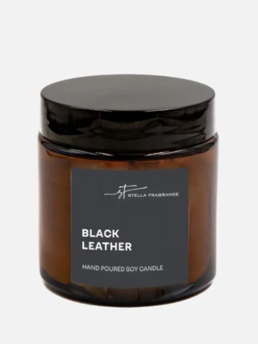 Свеча ароматическая "BLACK LEATHER" 90 гр. 