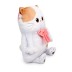 Мягкая игрушка &quot;Кошечка Ли-Ли-подушка в маске для сна&quot; (32 см) 
