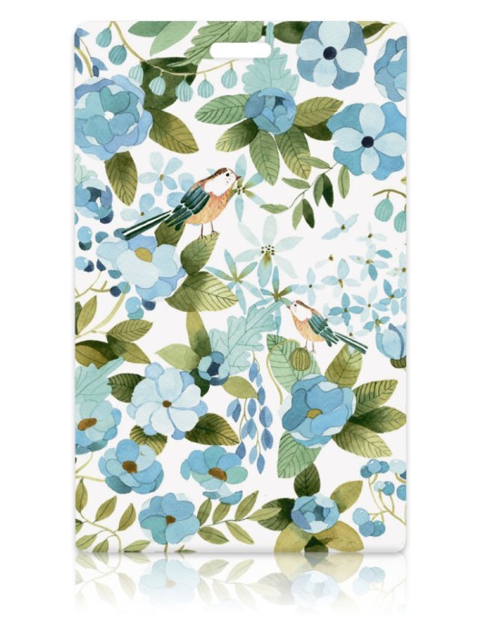 Держатель для карт "Pattern Blue"(6,5 х 10,4 см) 