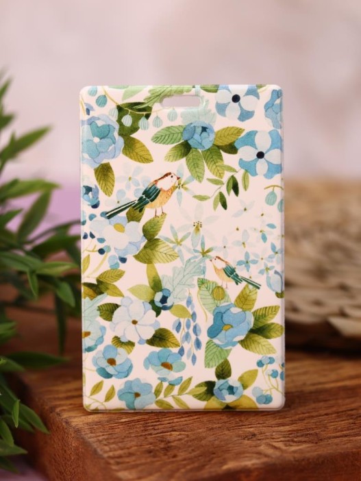 Держатель для карт &quot;Pattern Blue&quot;(6,5 х 10,4 см) 