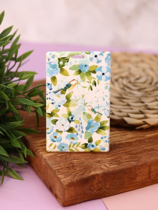 Держатель для карт "Pattern Blue"(6,5 х 10,4 см) 