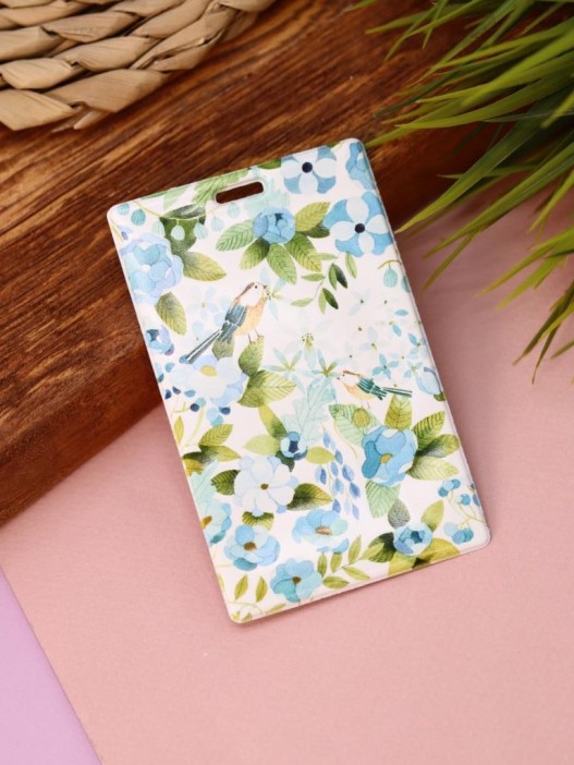 Держатель для карт "Pattern Blue"(6,5 х 10,4 см) 