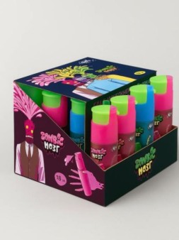 Жидкая конфета "Зажигалка" "Zombie Мозг" (шоу-бокс 24 шт*18 мл)