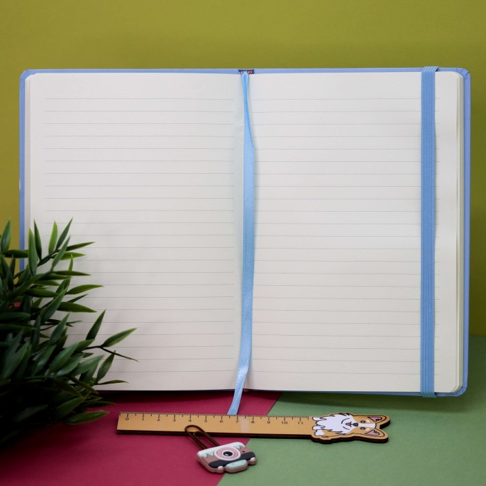 Блокнот (А5) «Vintage keep going», blue (14,5*21) 