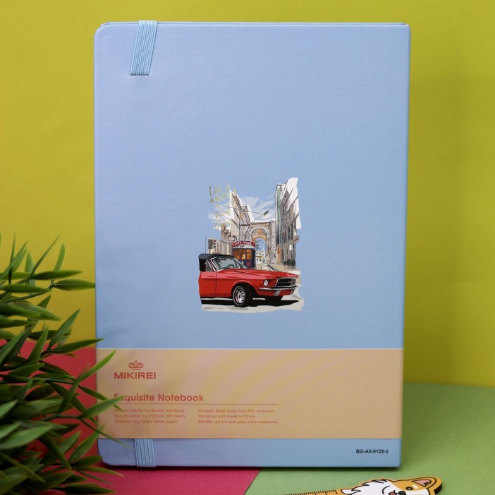 Блокнот (А5) «Vintage keep going», blue (14,5*21) 