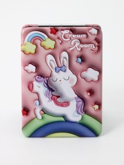 Зеркало &quot;Cartoon rabbit&quot;, pink