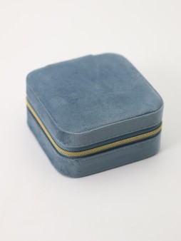 Шкатулка "Velvet luxury", blue