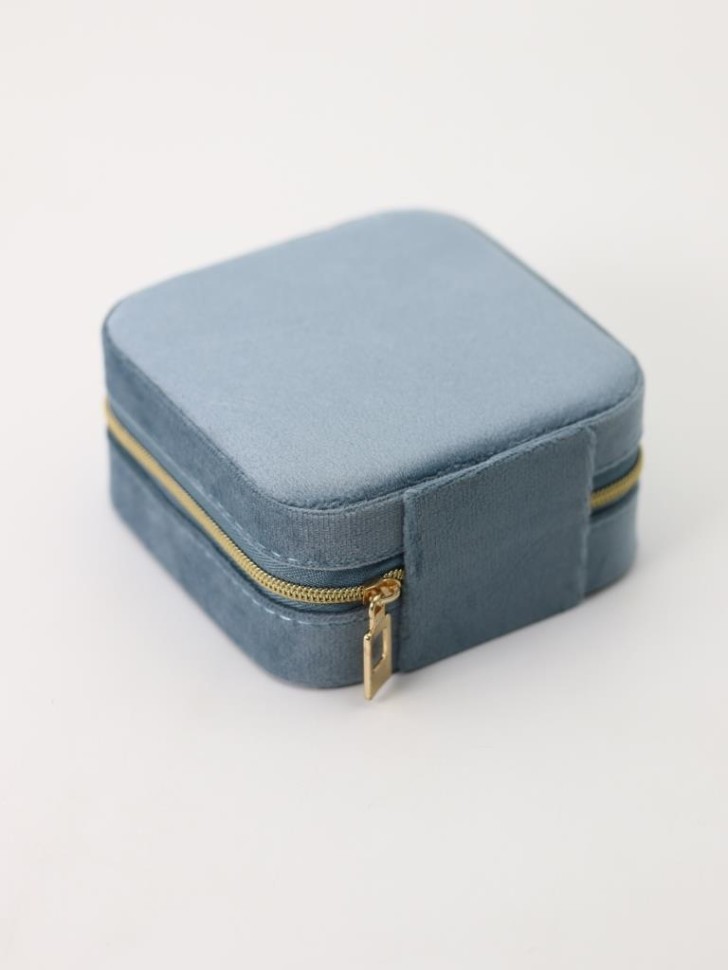 Шкатулка "Velvet luxury", blue