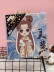 Алмазная мозаика на подрамнике Draw Me! «Beautiful girl», (20*20 см) 