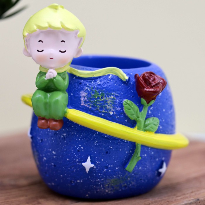 Подставка для канцелярских принадлежностей «The little prince», blue 
